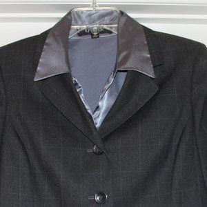 Kasper Grey 3-Pc Pant Suit - Size 12